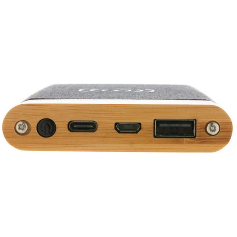 Load image into Gallery viewer, Xd xclusive Powerbank Bamboo X 5000 mAh bamboo zwart naturel
