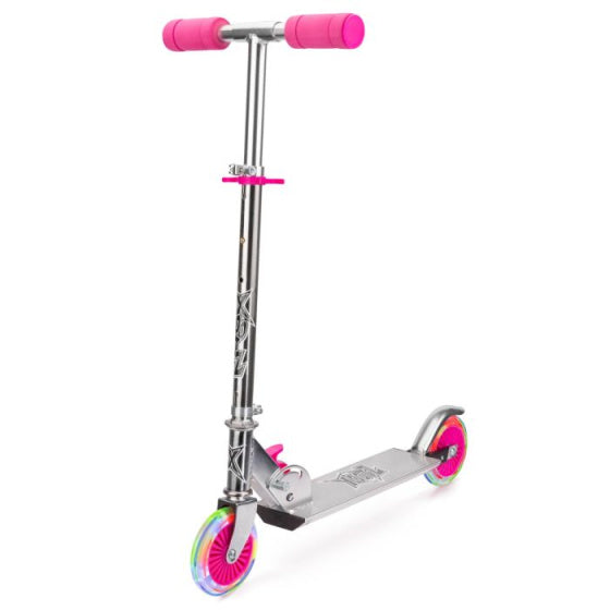 Load image into Gallery viewer, Xootz Folding stuntstep voetrem meisjes roze
