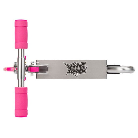 Load image into Gallery viewer, Xootz Folding stuntstep voetrem meisjes roze
