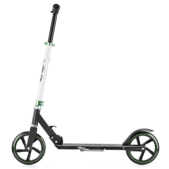 Load image into Gallery viewer, Xootz Large Wheeled step voetrem junior wit zwart
