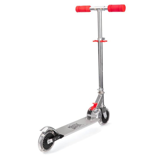 Xootz LED junior voetrem zilver