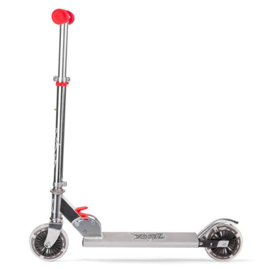 Xootz LED junior voetrem zilver