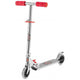 Xootz LED junior voetrem zilver