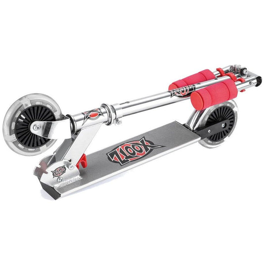 Xootz LED junior voetrem zilver