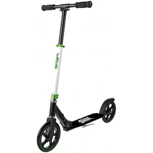 Xootz Large Wheeled step voetrem junior wit zwart