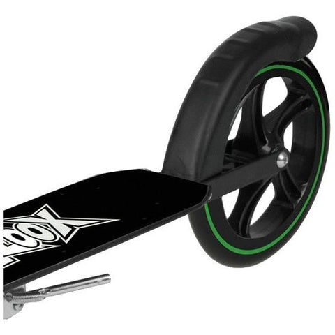 Xoo Large Wheeled stunt scooter Junior Foot brake White/Black